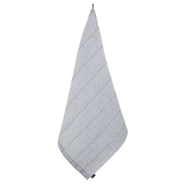Kylpypyyhe Jokipiin Pellava laituri 75x150 valkoinen/tummansininen