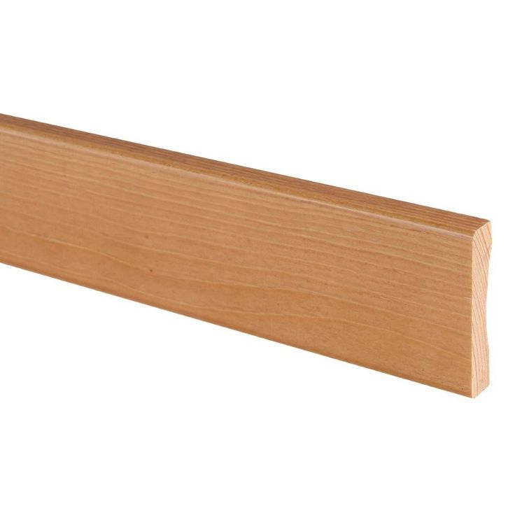 Peitelista JR-Wood sileä, 12x58x3300mm, mänty, lämpökäsitelty koivu