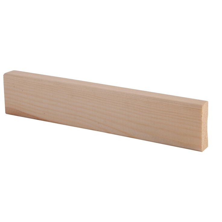 Peitelista JR-Wood sileä, 12x32x3300mm, mänty, puuvalmis