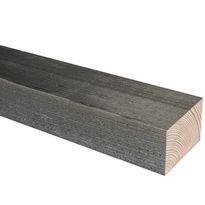 Mitallistettu puutavara JR-Wood, 48x73x4800mm, homesuojattu, musta