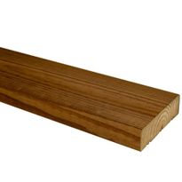 Terassilauta kyllästetty/kestopuu JR-Wood, 28mm, uritettu, NTR AB, ruskea, eri vaihtoehtoja