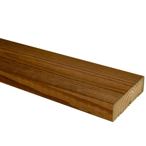 Kestopuu JR-Wood, 28x95x3900mm, uritettu, NTR AB, ruskea