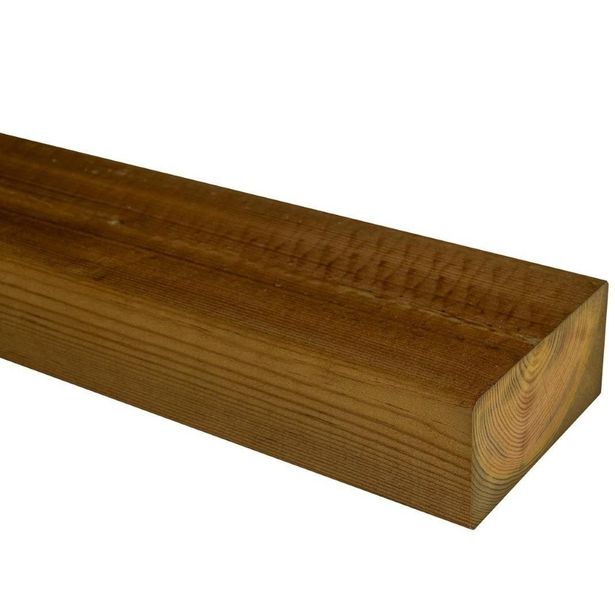 Kestopuu C24 JR-Wood, 48x98x4500mm, NTR A, ruskea