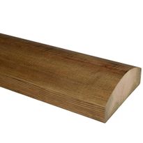 Kestopuinen käsijohde JR-Wood, 45x120x4500mm, NTR AB ruskea