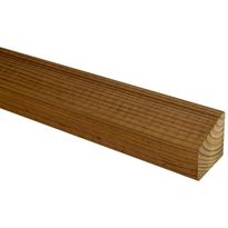 Kestopuinen säleikkörima JR-Wood, 42x42/28x4200mm, NTR AB, ruskea