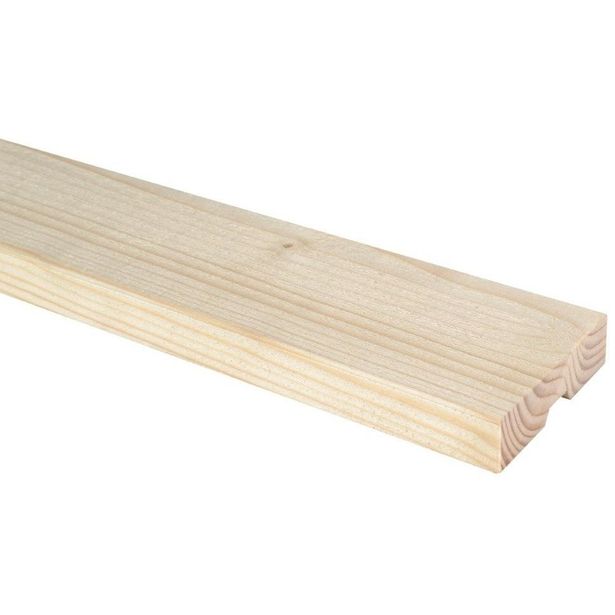 Ulkoverhouslauta JR-Wood, 21x70x4200mm, puuvalmis