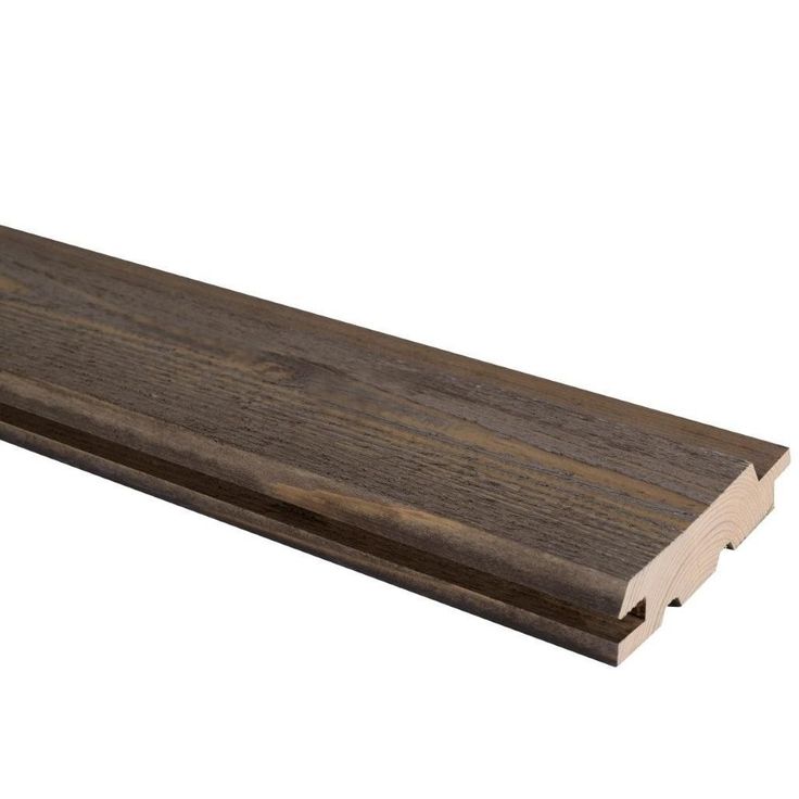 Ulkoverhouspaneeli JR-Wood UTV, 23x95x4500mm, pohjamaalattu, ruskea, päätypontattu
