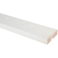 Ulkoverhouslauta JR-Wood, pintamaalattu, valkoinen, eri vaihtoehtoja