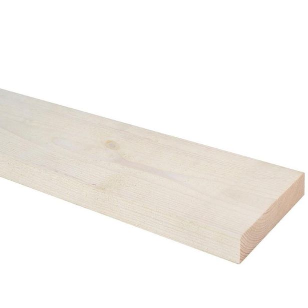 Ulkoverhouslauta JR-Wood, 21x95x5100mm, pohjamaalattu, valkoinen