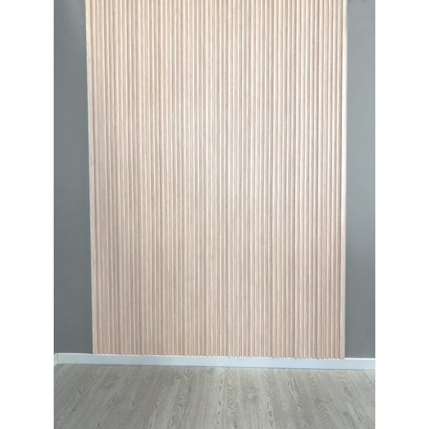 Seinäpaneeli Järnvik Betula 179 3D, 12x122x2600mm, vaalea koivu
