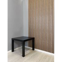 Rimapaneeli Järnvik Decoration Glorio 269 3D, 12x122x2600mm, musta/tammi