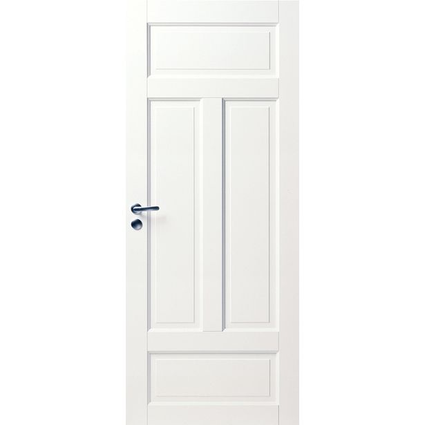 Väliovi Swedoor Craft 124, 7-10x21, massiivirakenne, valkoinen