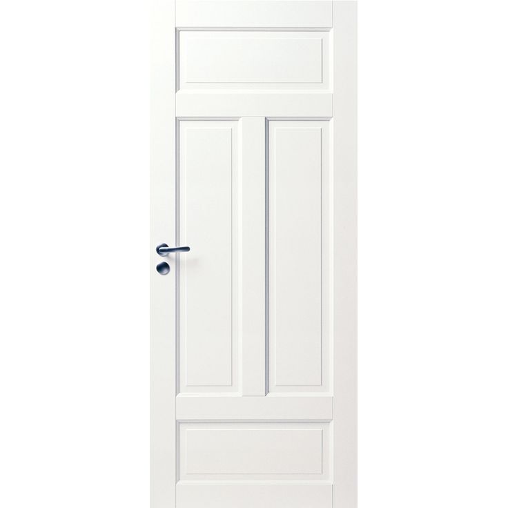 Väliovi Swedoor Craft 124, 7-10x21, massiivirakenne, valkoinen