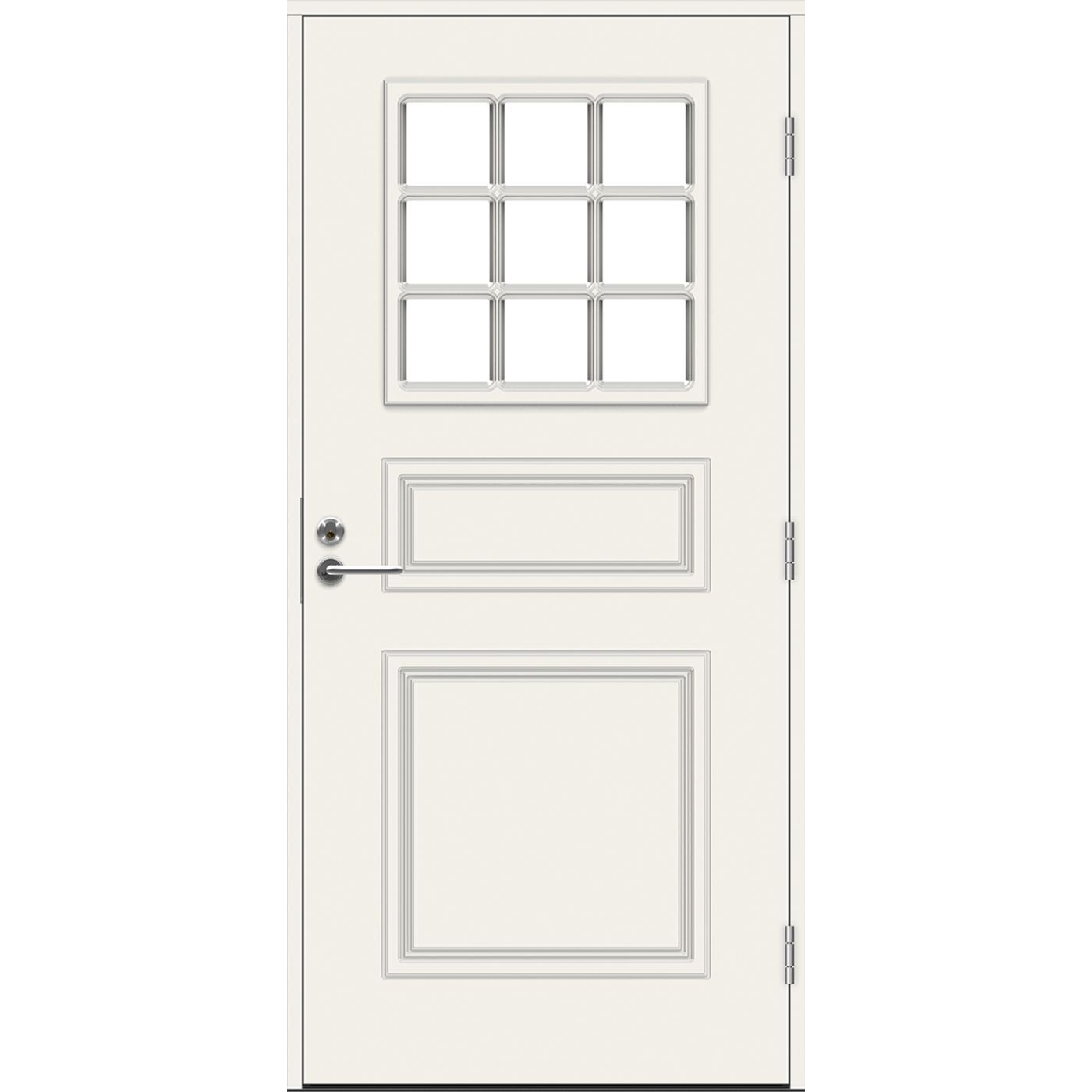 Ulko-ovi Swedoor Classic Eco Ives, 9-10x21