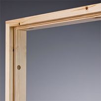 Karmi 601 lakattu mänty tiivistetty 42x92mm messingin väriset saranat