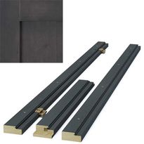 Karmi 606 kuultovärjätty harmaa tiivistetty 42x92mm messingin väriset saranat