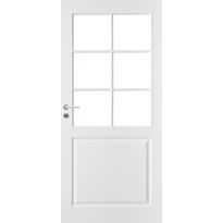 Väliovi Swedoor Style 2, 9-10x21, valkoinen, kirkas lasi