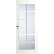 Väliovi Swedoor Style 20, 9-10x21, valkoinen, kirkas lasi