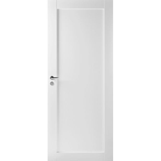Väliovi Swedoor Unique 501, 7-10x21, massiivikehys, valkoinen
