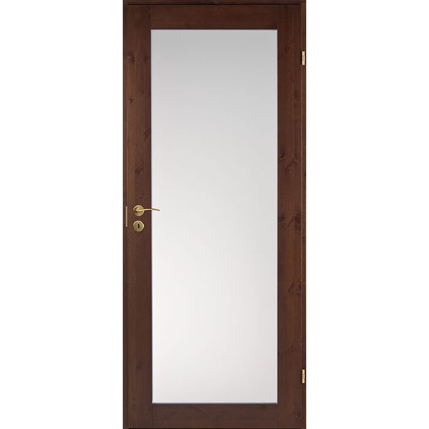 Mäntypeiliovi lasilla Swedoor Unique Rustic 332 mittatilausovi