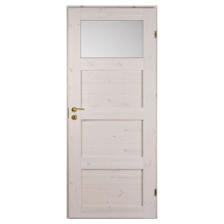 Mäntypeiliovi lasilla Swedoor Unique Rustic 341 mittatilausovi