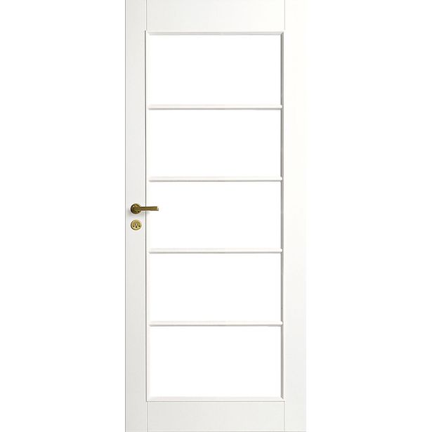 Väliovi lasilla Swedoor Craft 129, massiivirakenne, mittatilausovi