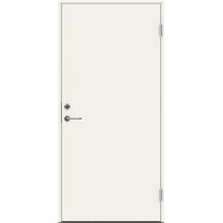 Ulko-ovi Swedoor Clever P-1200, 9-10x21, maalattu valkoinen NCS S 0502-Y, karmi 105mm