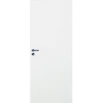 Laakaovi sileä Swedoor Easy 201, valkoinen, 7x20, sis. WC-painike, Verkkokaupan poistotuote