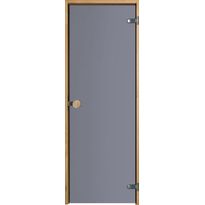 Saunanovisetti kokolasi harmaa Swedoor 83, 7x19, Verkkokaupan poistotuote