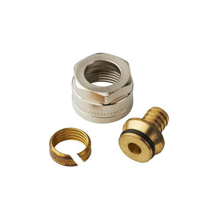 Jakotukkiliitin Roth 20 x 2mm lattialämmitysputkelle 