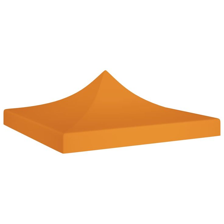 Juhlateltan katto 2x2 m oranssi 270 g neliömetri