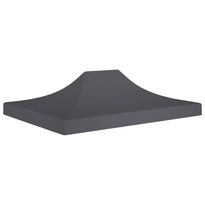 Juhlateltan katto 4,5x3 m antrasiitti 270 g/m²