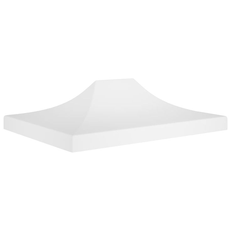 Juhlateltan katto 4 5x3 m valkoinen 270 g neliömetri