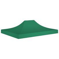Juhlateltan katto 4,5x3 m vihreä 270 g/m²