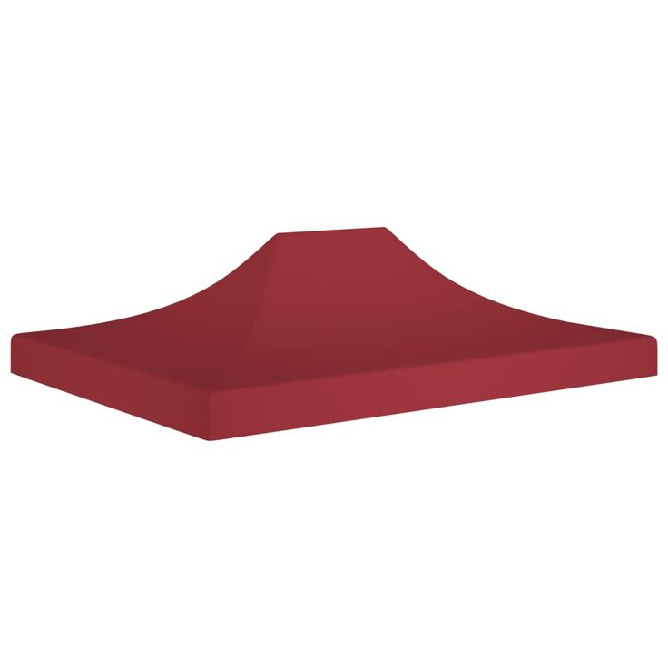 Juhlateltan katto 4x3 m viininpunainen 270 g neliömetri