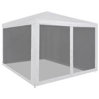Juhlateltta 4 verkkosivuseinää 3x3 m