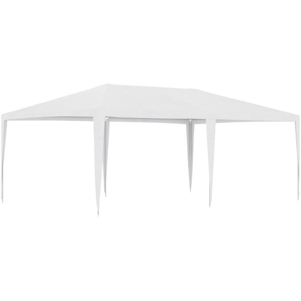 Juhlateltta 4x6 m valkoinen_1
