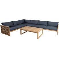 Setti Home4You SERENITY Kulmasohva 2+2+2 ja pöytä