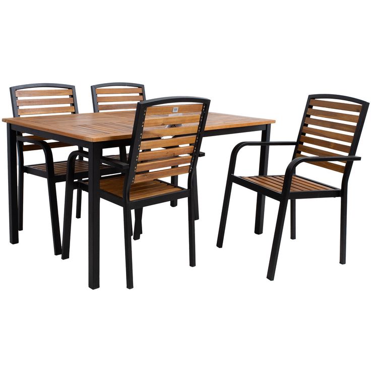Garden furniture set DALYA table and 4 chairs