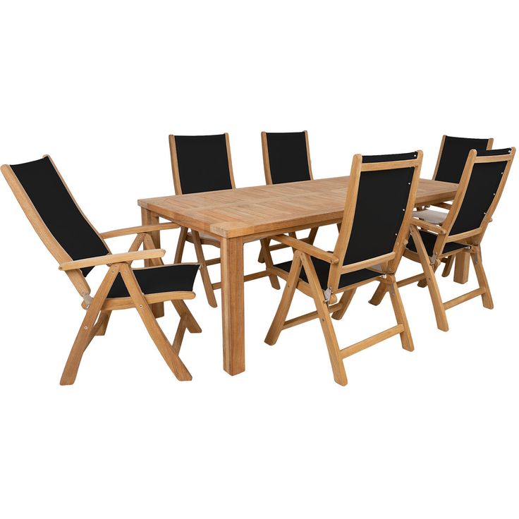Dining set BALI with 6 chairs