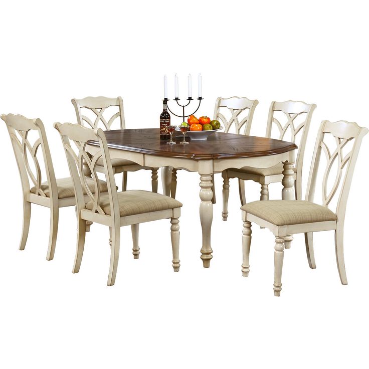 Dining set LILY table and 6 chairs