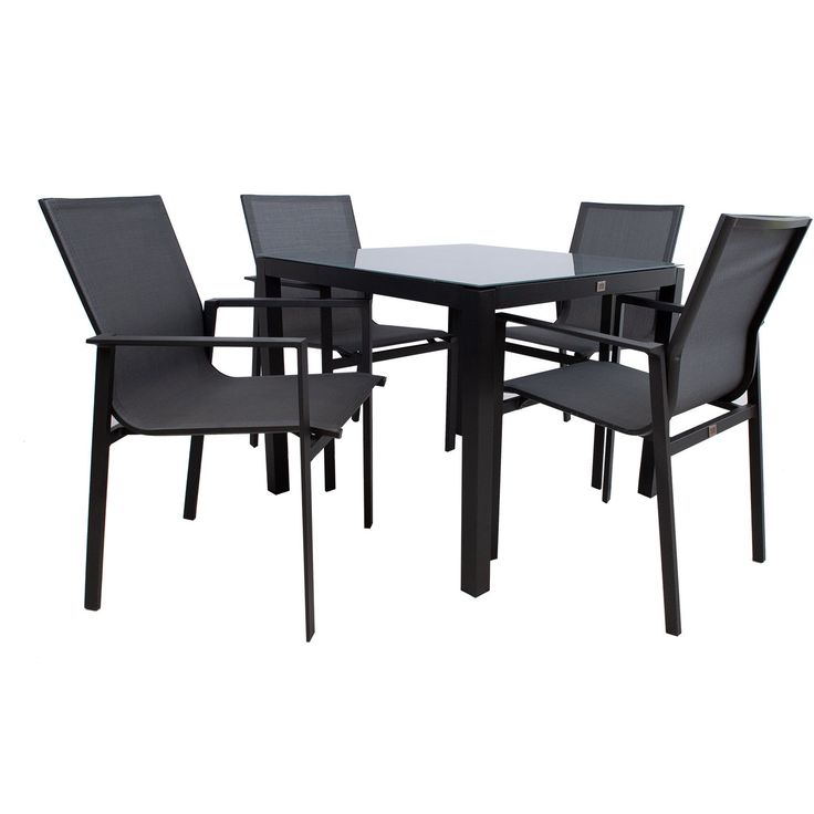 Garden furniture set AMALFI table and 4 chairs