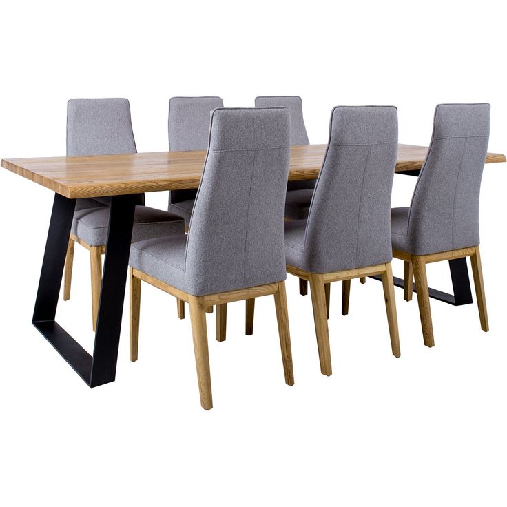 Dining set ROTTERDAM table and 6 chairs