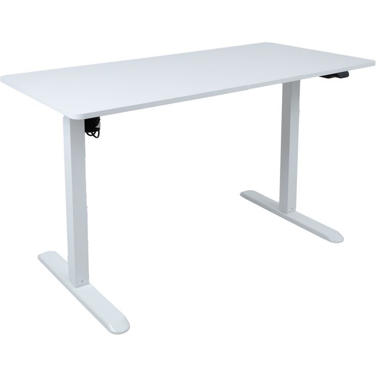 Desk ERGO LIGHT with 1 motor 120x60xH73-118cm, white