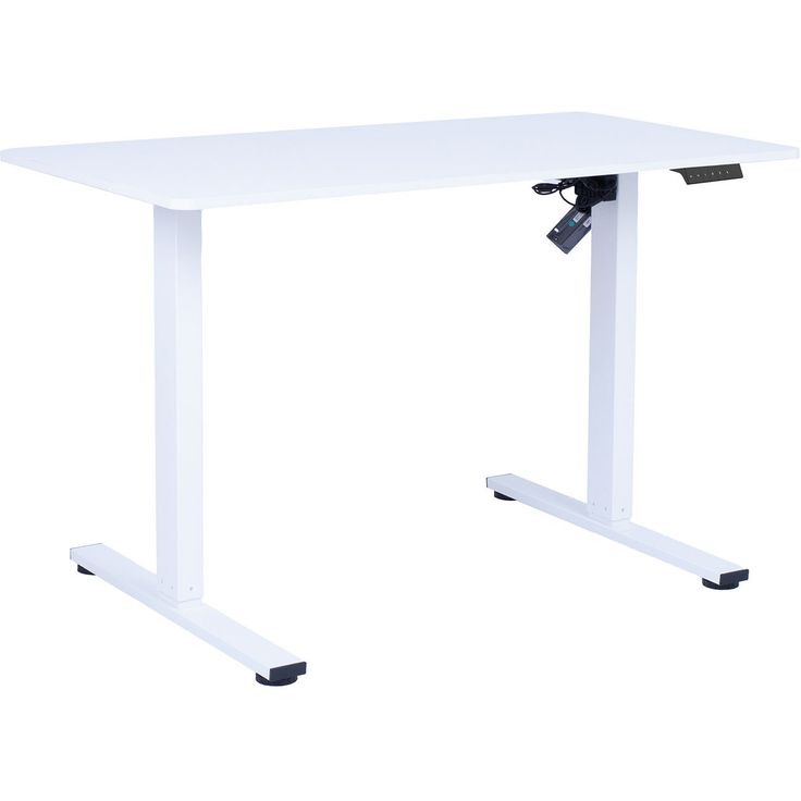 Desk ERGO FIT with 1 motor 120x60xH71,5-116cm, white