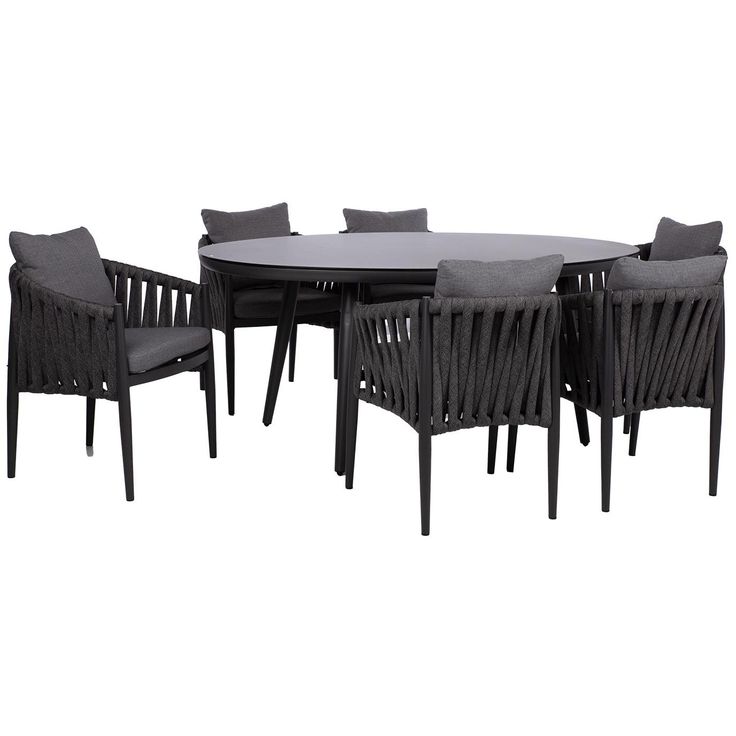 Garden furniture set BRISTOL table and 6 chairs
