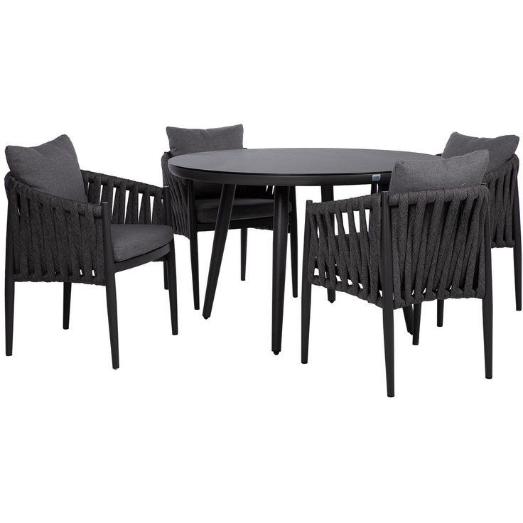 Garden furniture set BRISTOL table and 4 chairs