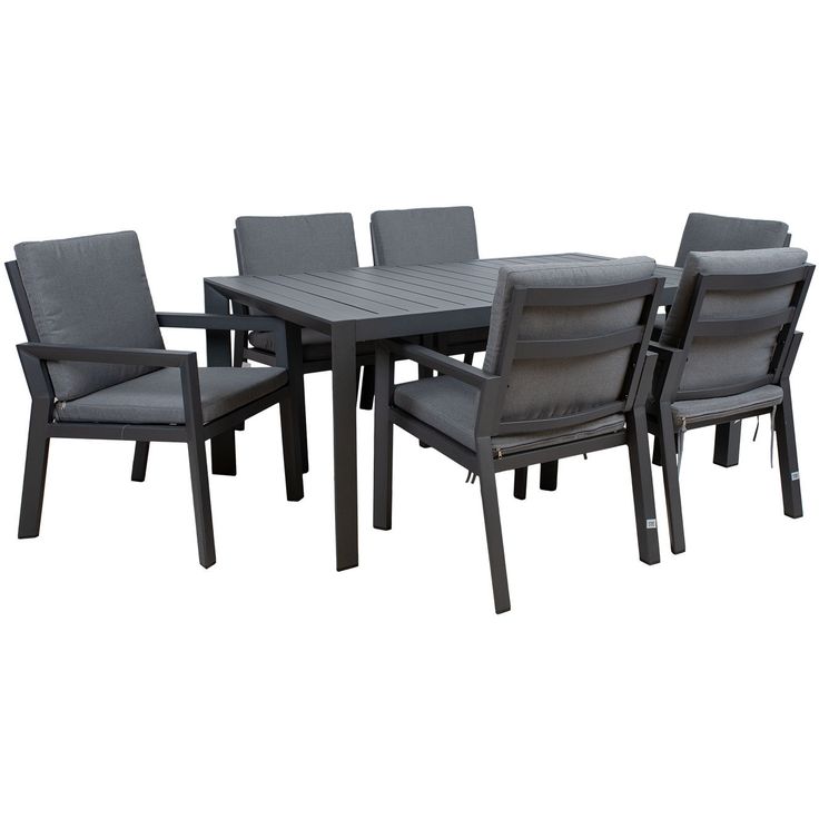 Garden furniture set TOMSON table and 6 chairs