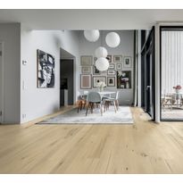 Parketti Kährs Beyond Retro Tammi Frosted Oat, 1S, ultramattalakattu, harjattu