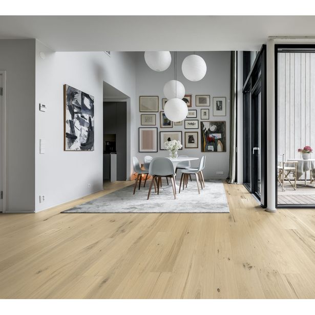 Parketti Kährs Beyond Retro Tammi Frosted Oat, 1S, ultramattalakattu, harjattu